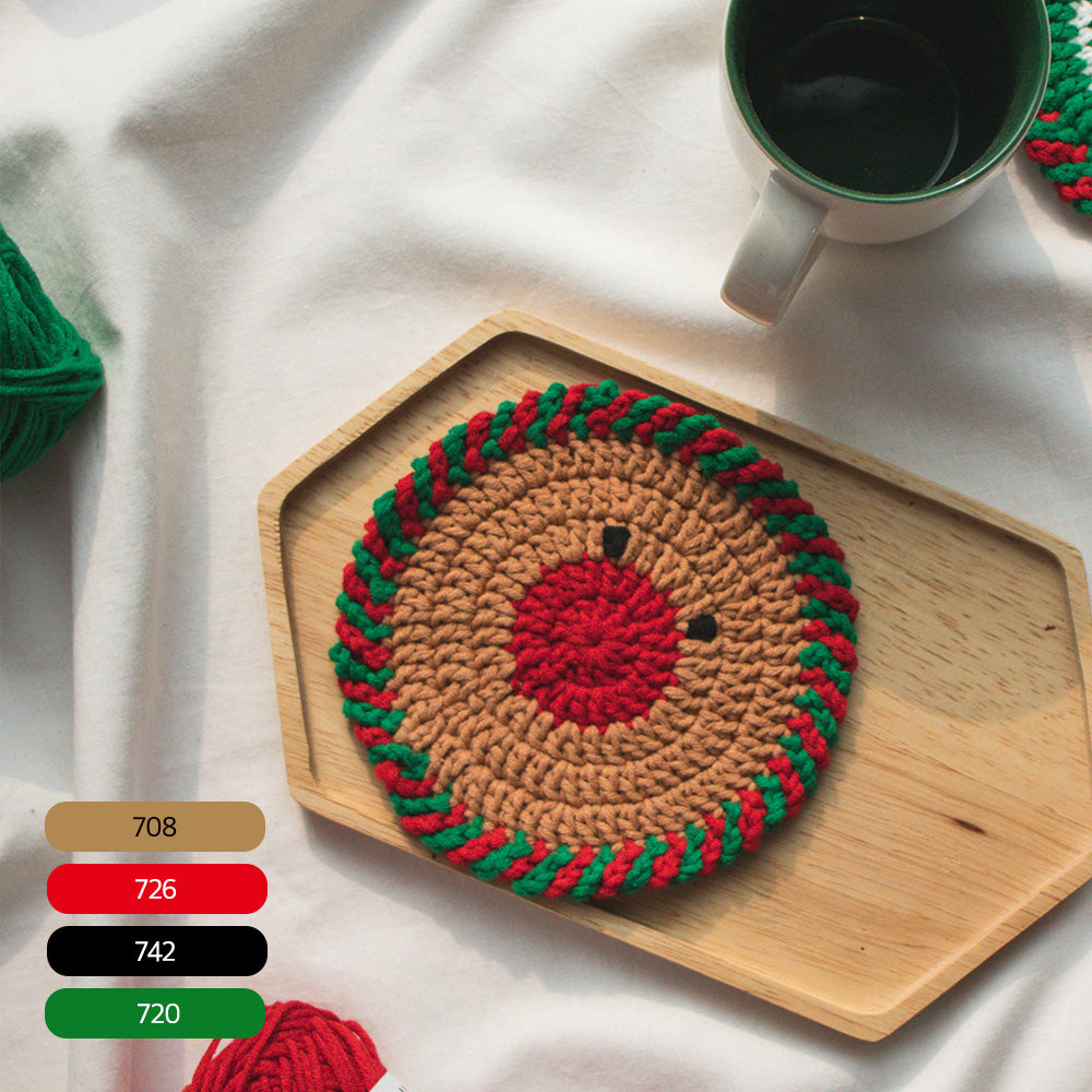 DIY Package | Happy Merry Tea Coaster