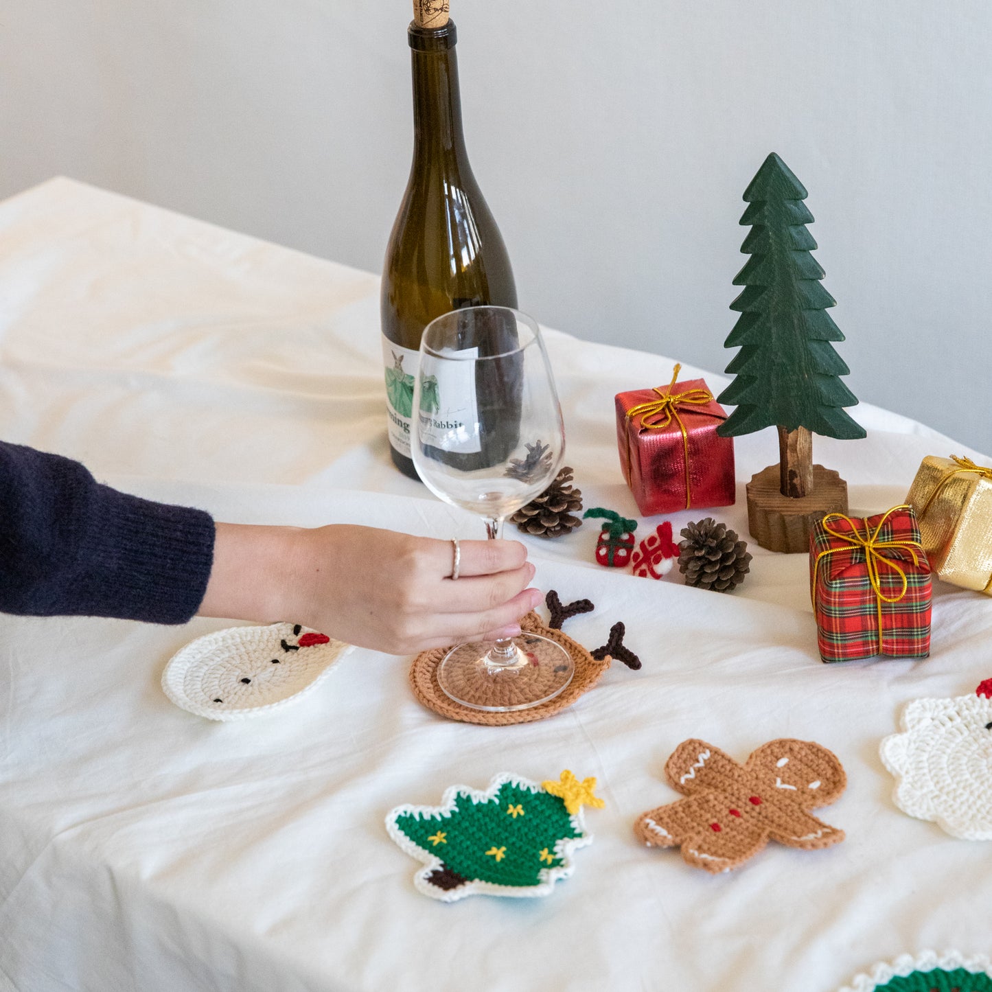 DIY パッケージ | ハッピーコットンクリスマスオーナメントセット