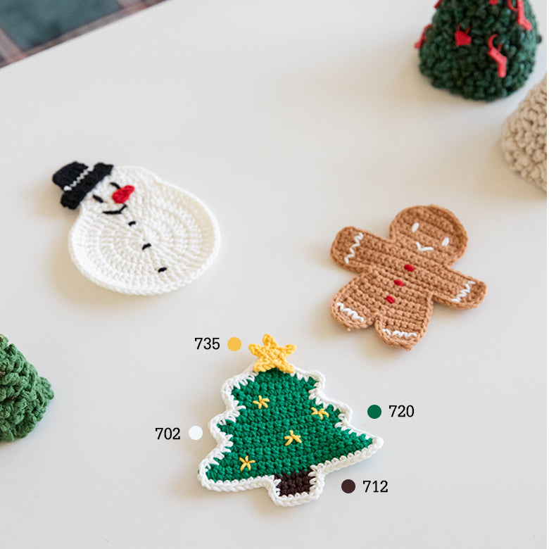 DIY パッケージ | ハッピーコットンクリスマスオーナメントセット