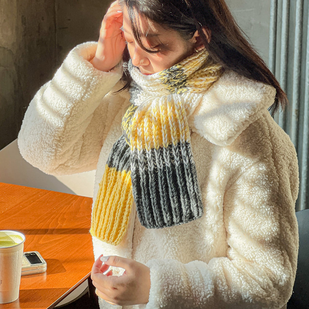 Happywool Mixnut Muffler | Pattern ONLY