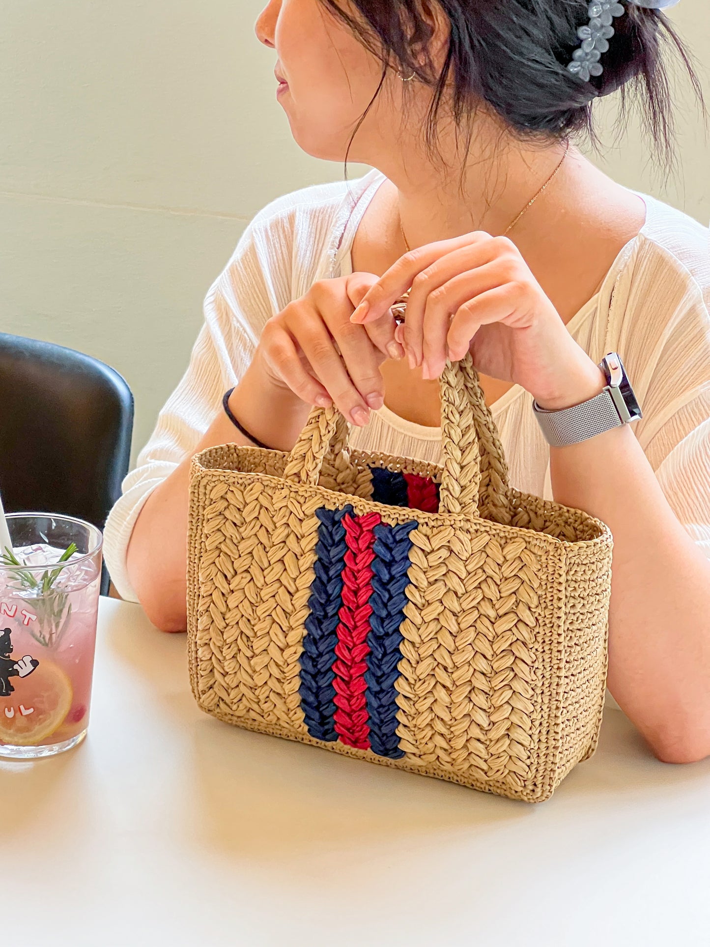 DIY Package | Lattan Puff Mini Tote Bag