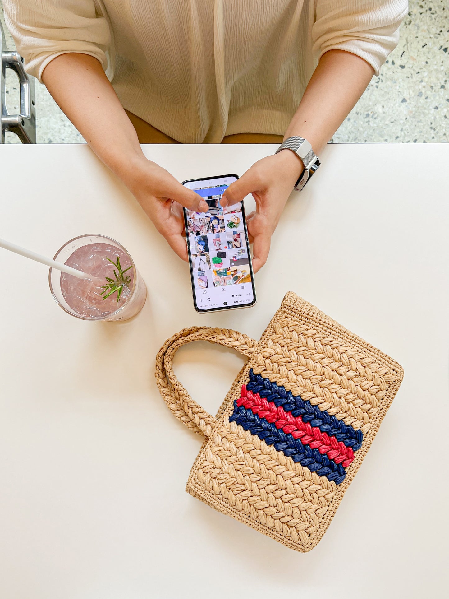 DIY Package | Lattan Puff Mini Tote Bag