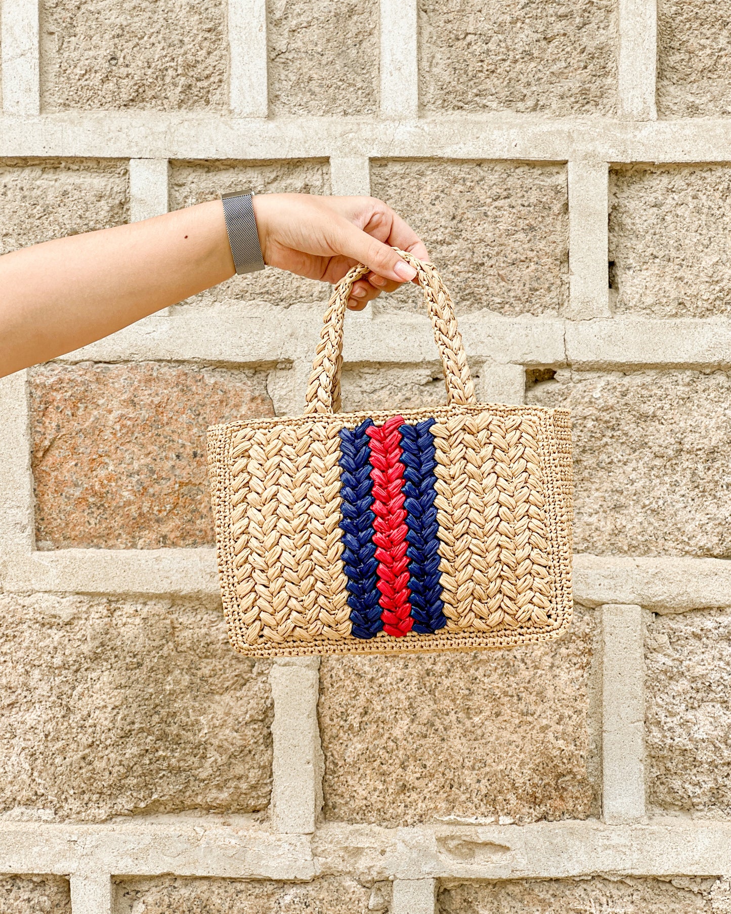 Lattan Puff Mini Tote Bag | Pattern ONLY