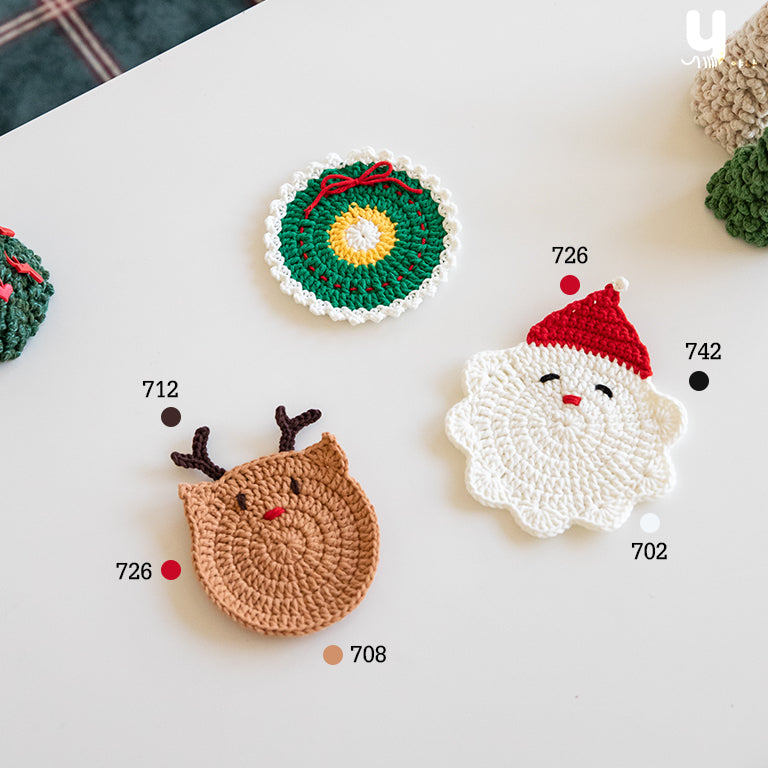 DIY パッケージ | ハッピーコットンクリスマスオーナメントセット