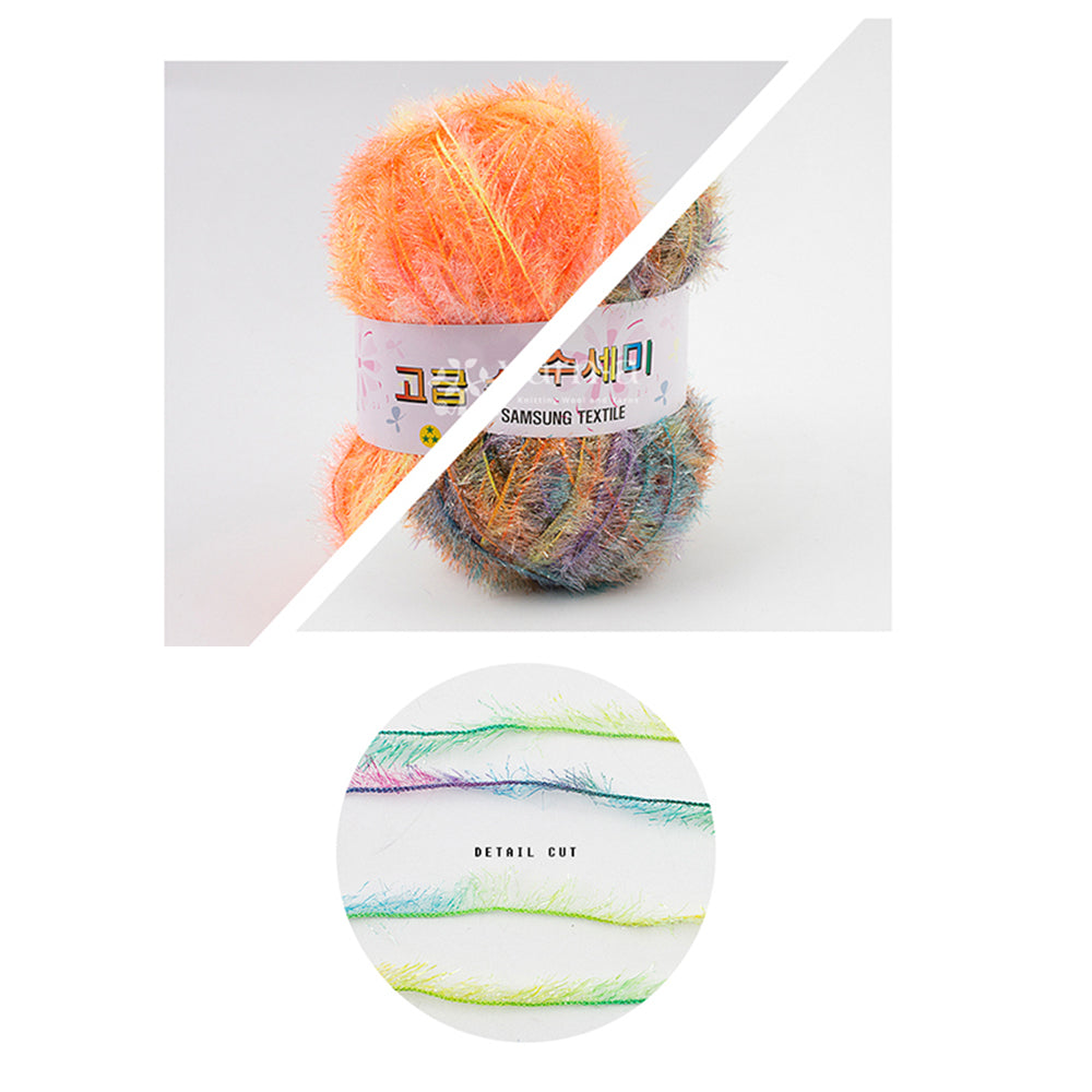 Scrubber Yarn Blingbling & Variegated Colors (80g)