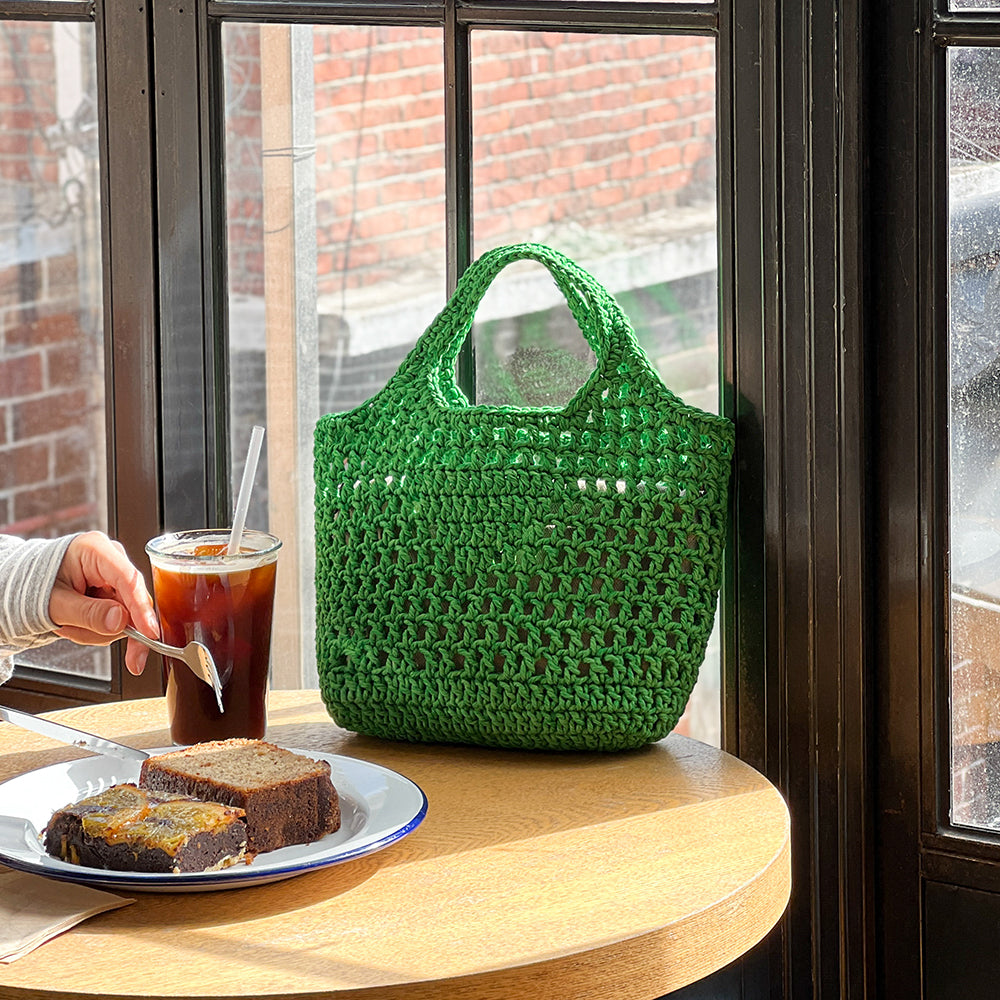 Biscuit Triangle Net Bag (Mini) | Pattern ONLY