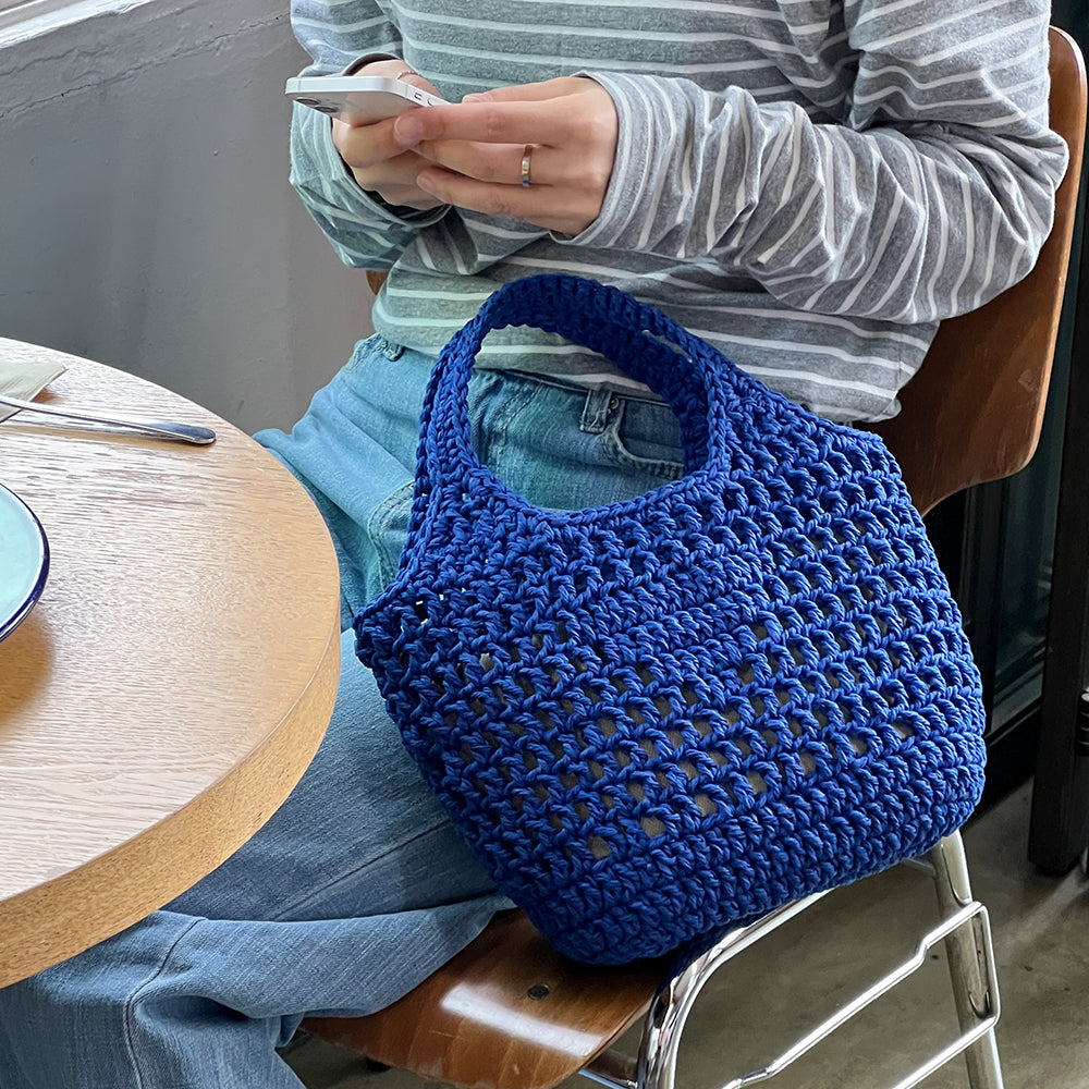 Biscuit Triangle Net Bag (Mini) | Pattern ONLY