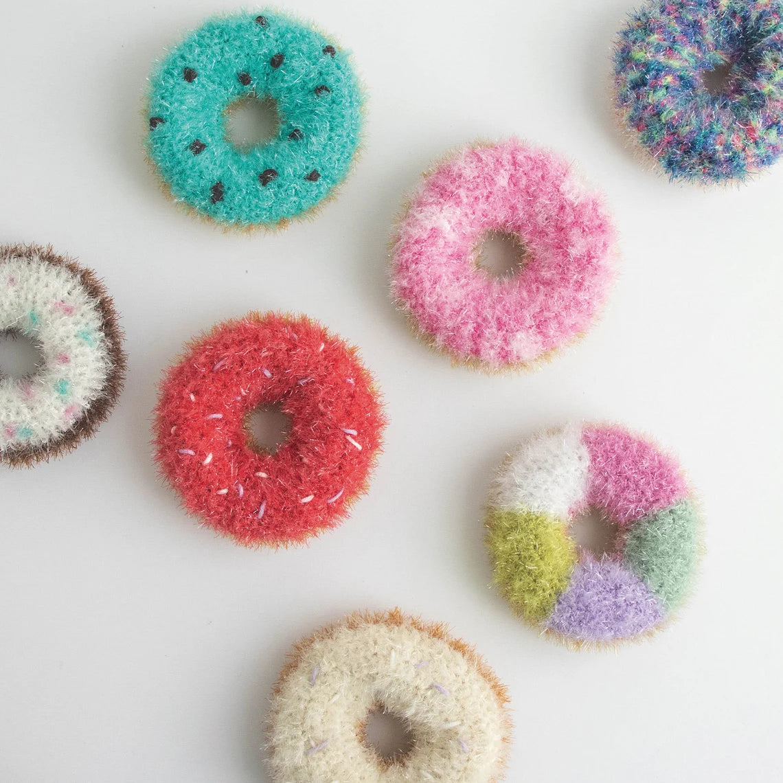 (Easy) Doughnuts Crochet Scrubber | Pattern ONLY
