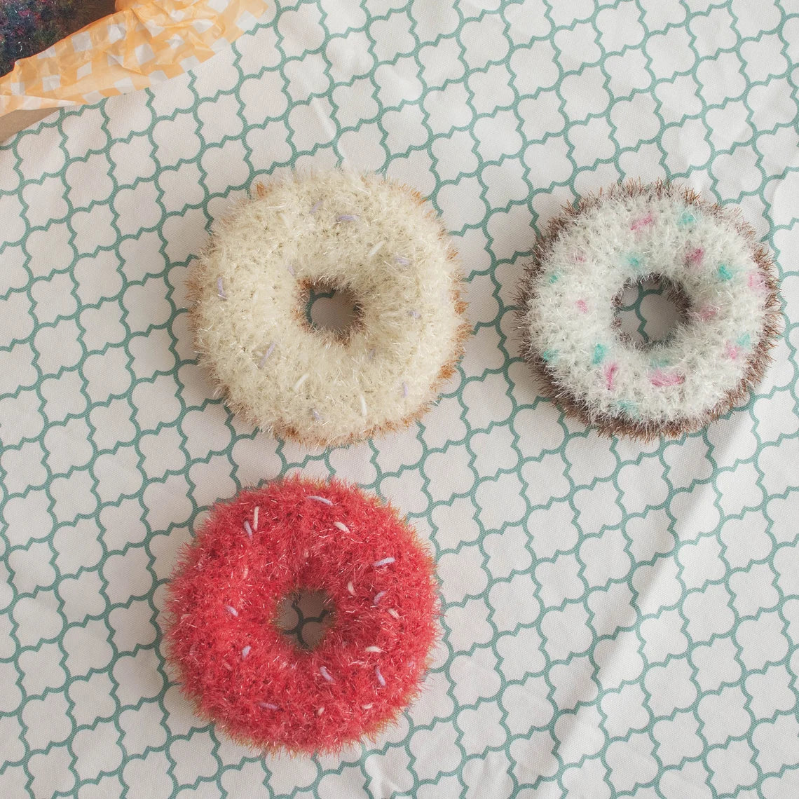 (Easy) Doughnuts Crochet Scrubber | Pattern ONLY