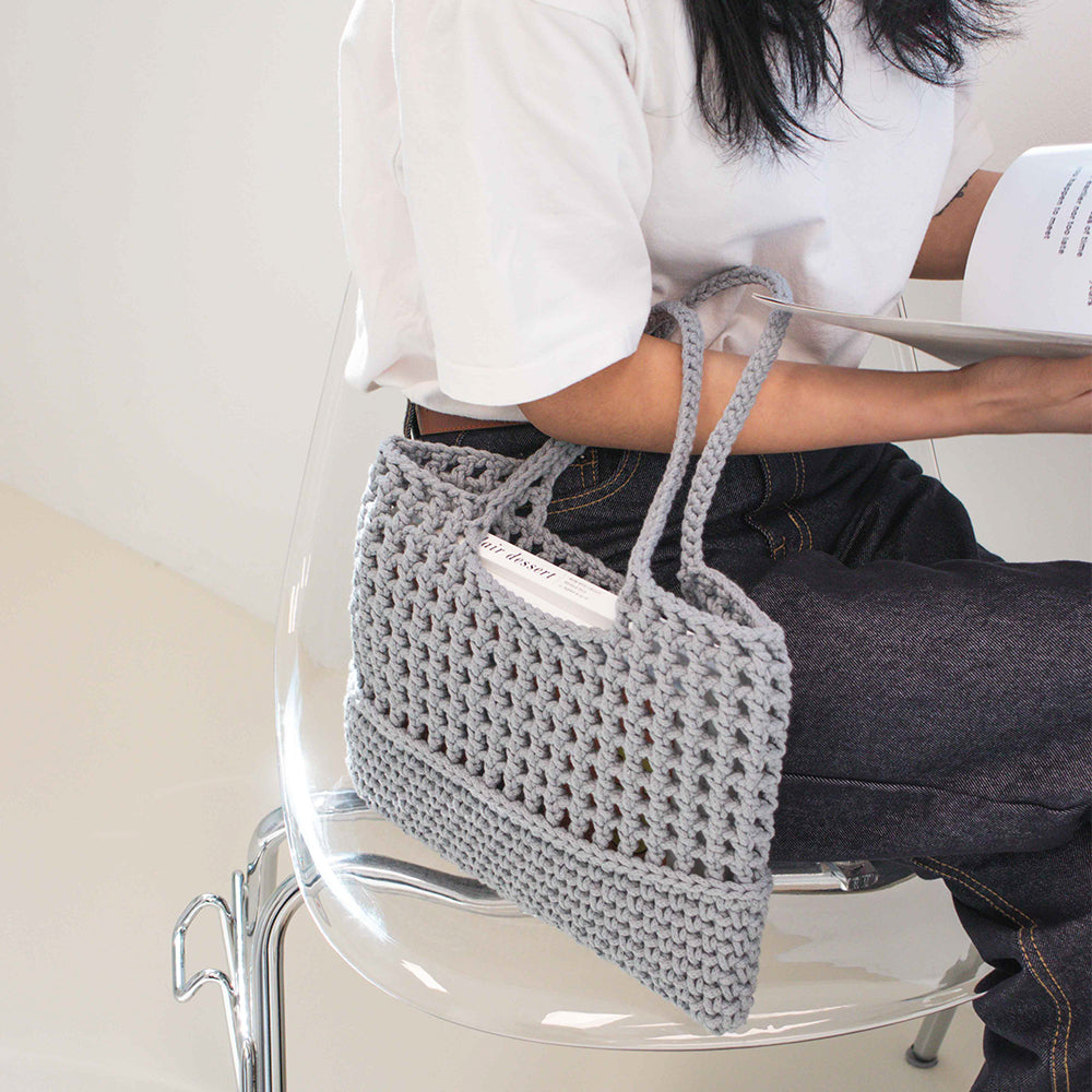 Emilli Rectangle Net Bag | Pattern ONLY