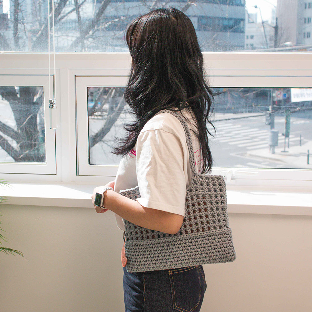 Emilli Rectangle Net Bag | Pattern ONLY