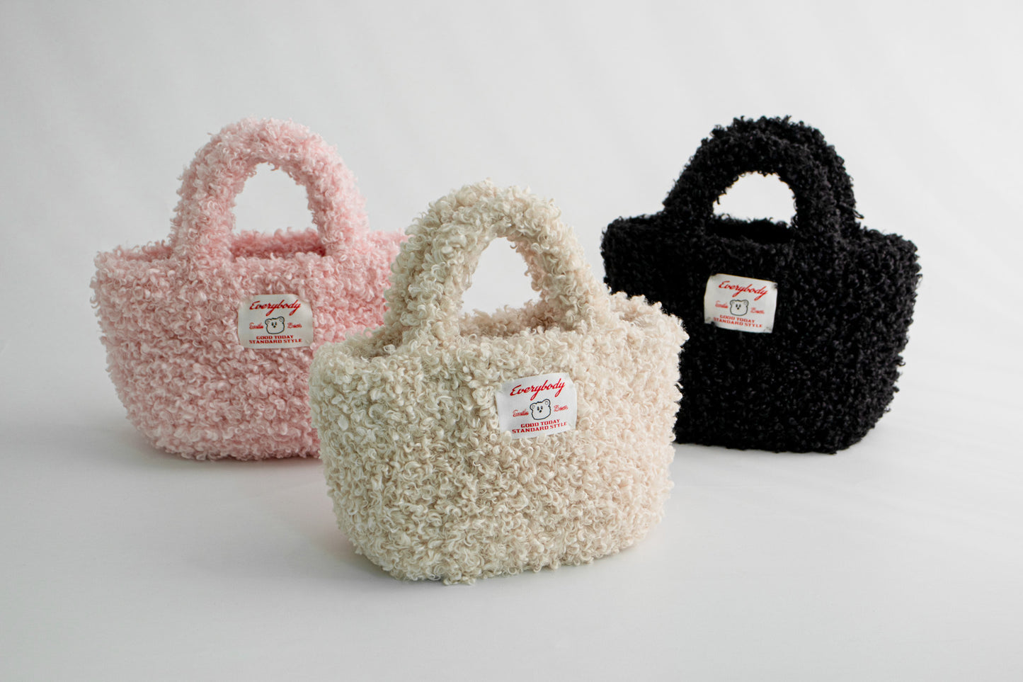 Smile Bear Cotton Label