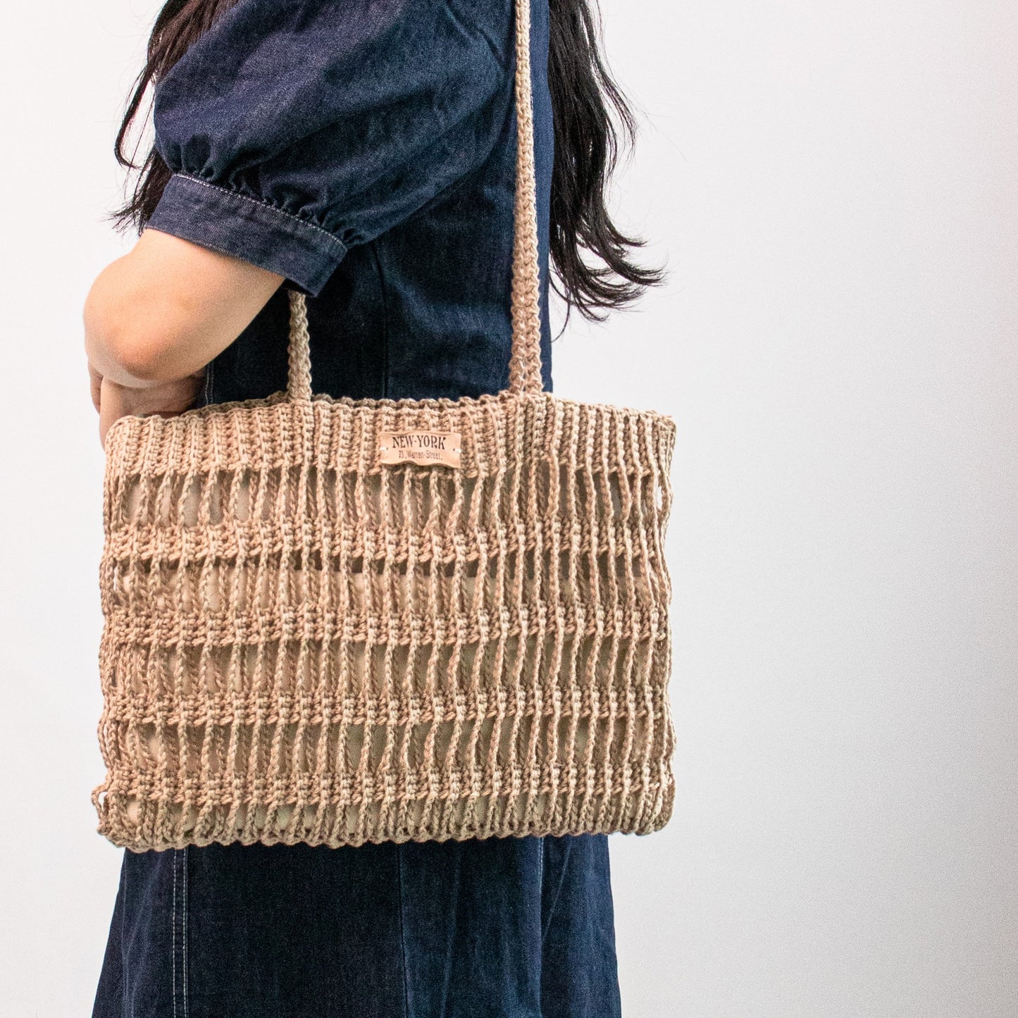 Lire Square Net Bag | Pattern ONLY