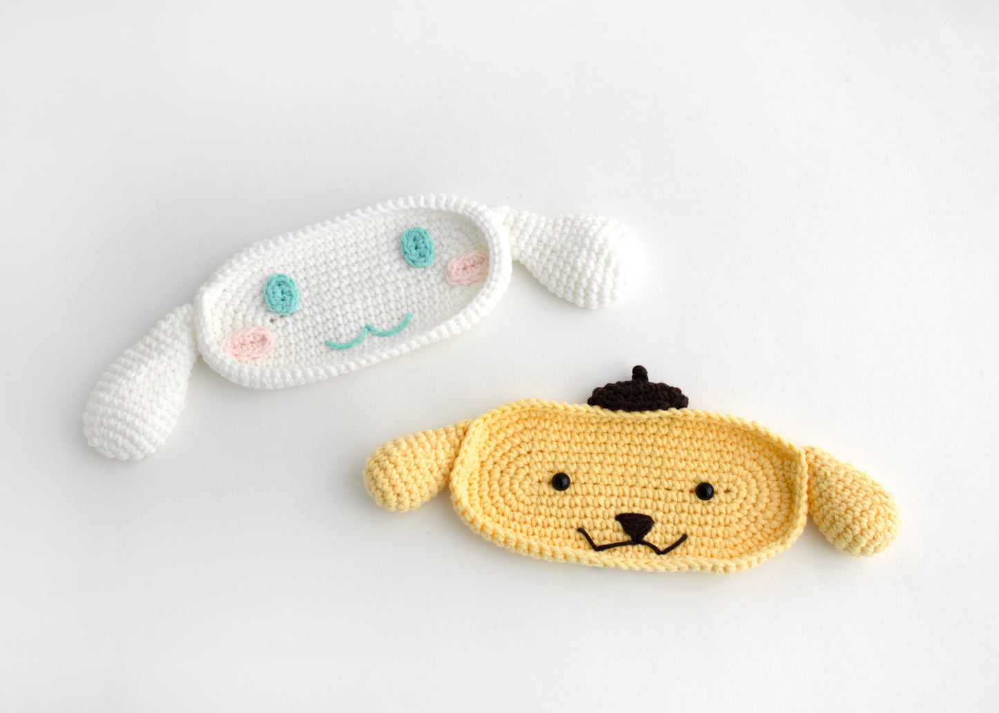 Happy Cotton Glasses Tray | Pattern ONLY