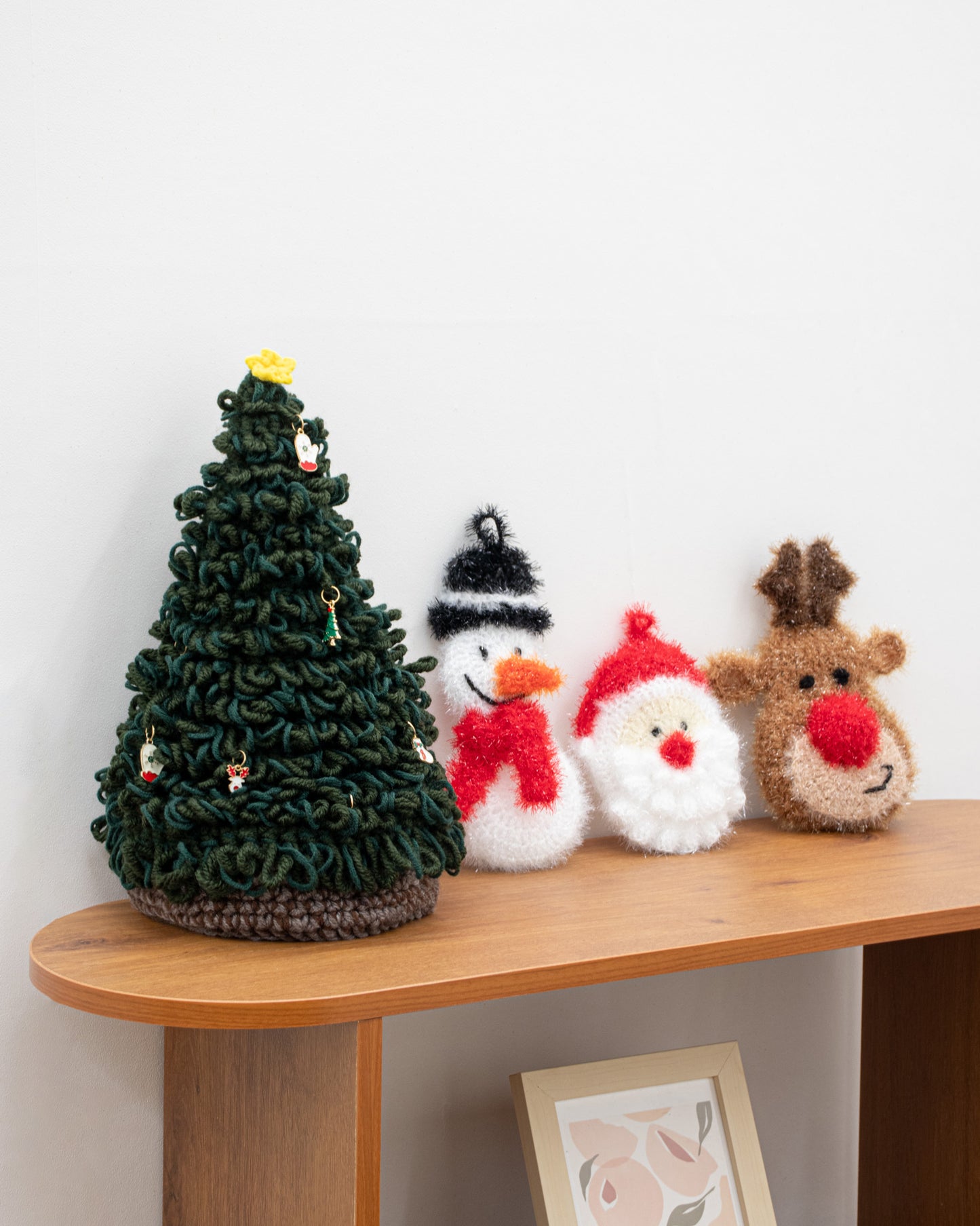 Christmas Rudolph High Luffa | Pattern ONLY