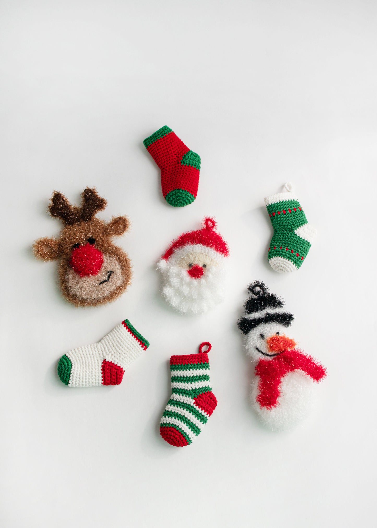 Christmas Rudolph High Luffa | Pattern ONLY