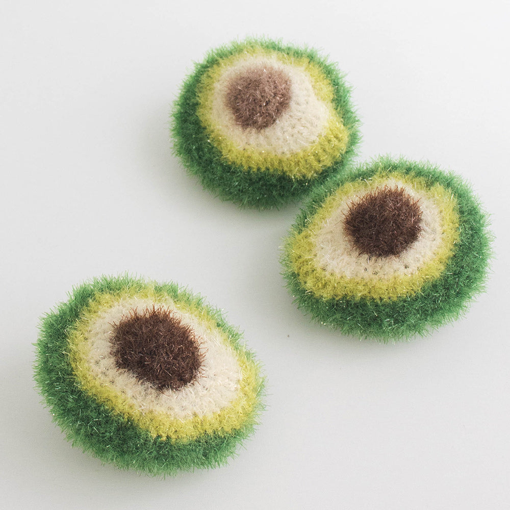 Avocado Crochet Scrubber | Pattern ONLY