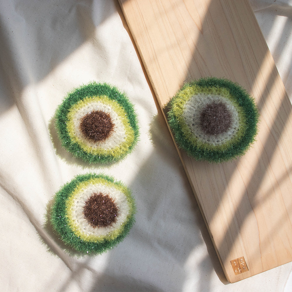 Avocado Crochet Scrubber | Pattern ONLY