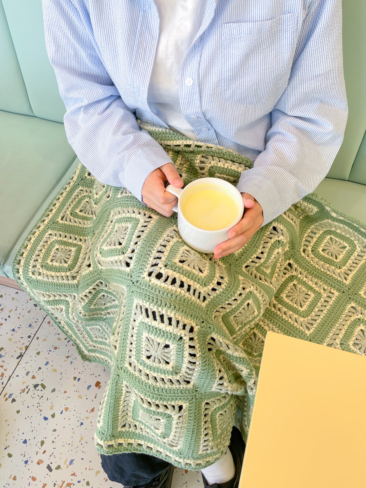 ソムブランフォレストブランケット編み図 - JAPANESE ver.