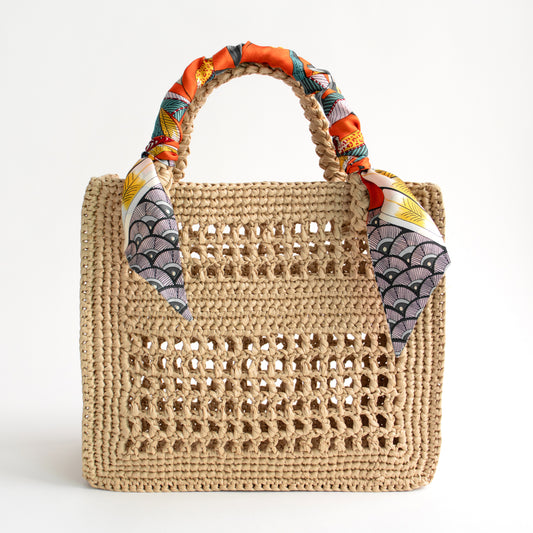 ラタンモナカバッグ編み図 - JAPANESE ver.