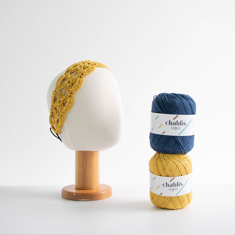 Chablis headband | Pattern ONLY