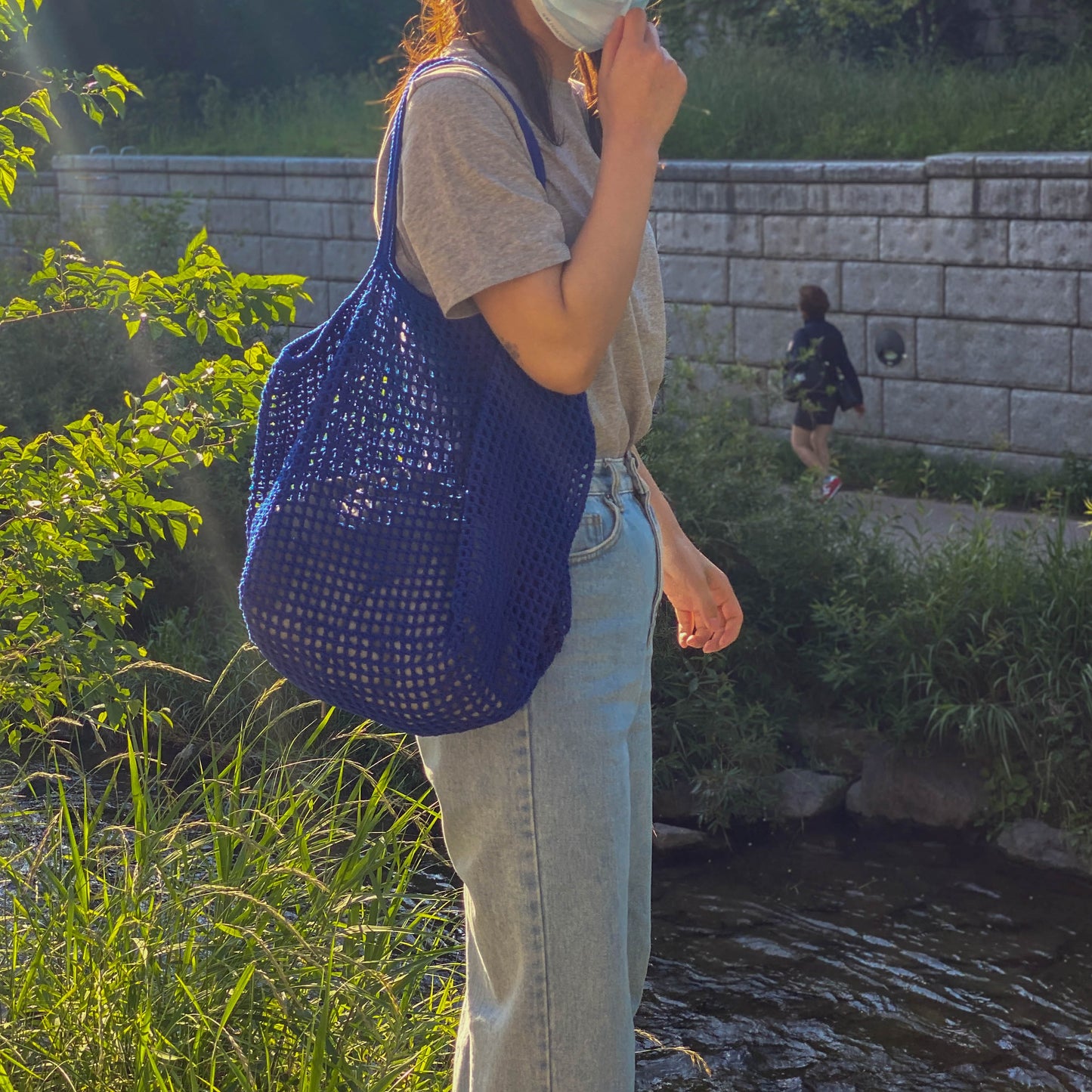 Olio Beach Net Bag | Pattern ONLY