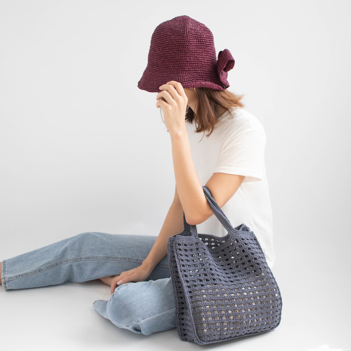 Olio Bongbong Net Bag | Pattern ONLY