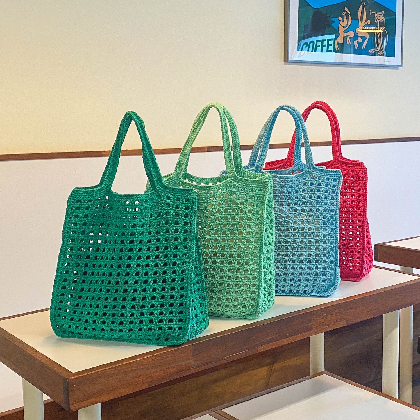 Olio Bongbong Net Bag | Pattern ONLY
