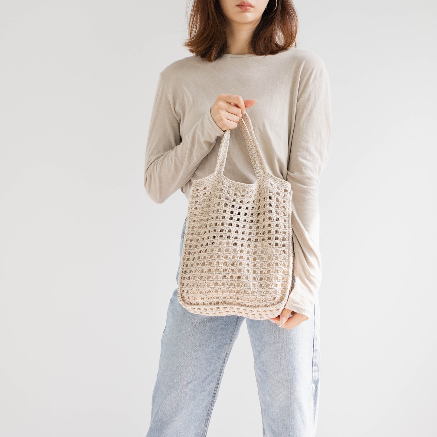 Olio Bongbong Net Bag | Pattern ONLY