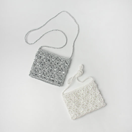 メタリックプレーコードプチバッグ_編み図 - JAPANESE ver.