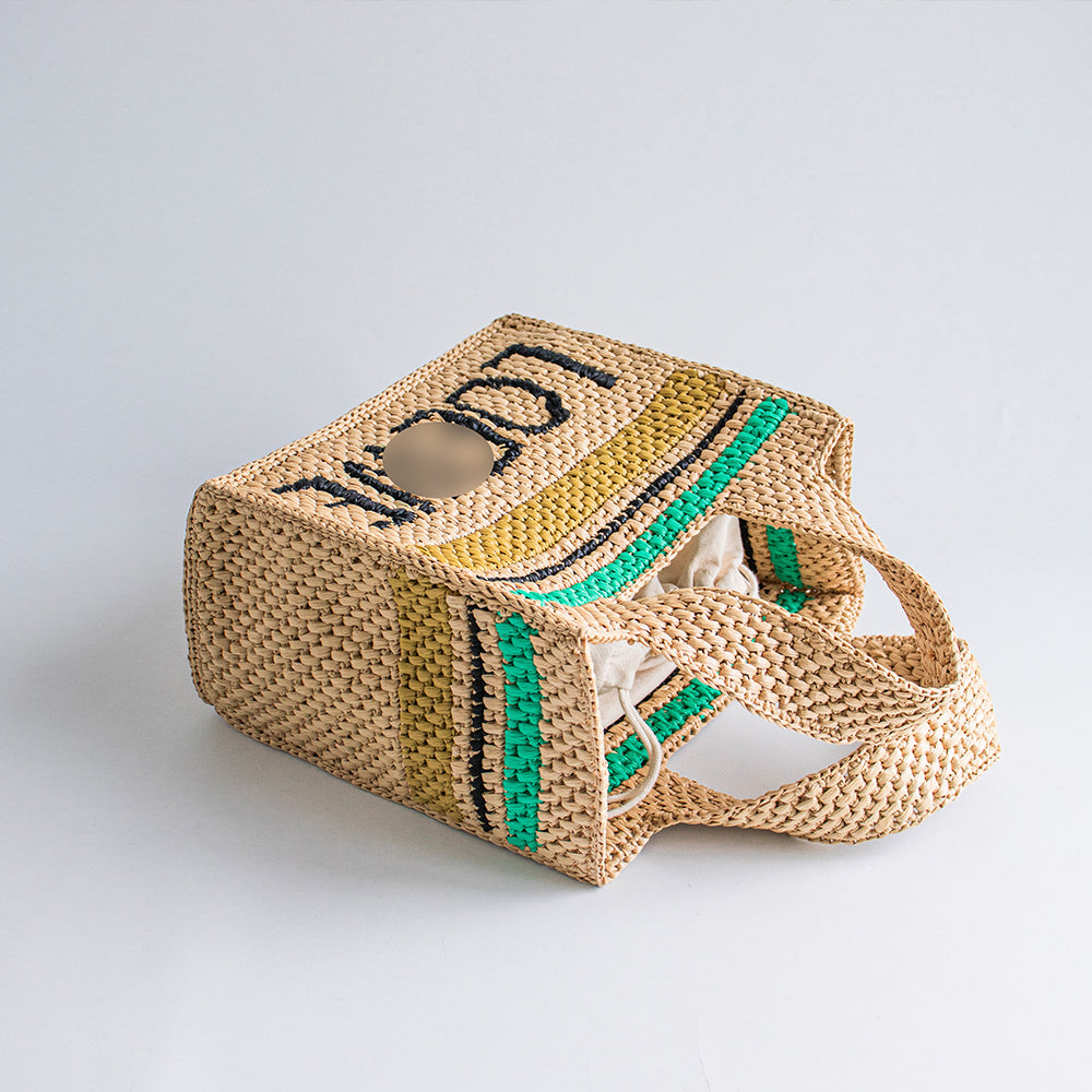 Lattan Woven Square Bag | Pattern ONLY