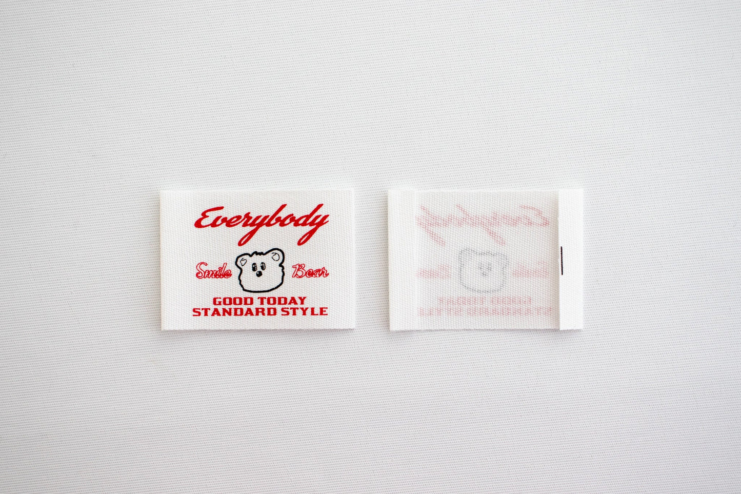 Bear Friends Cotton Label