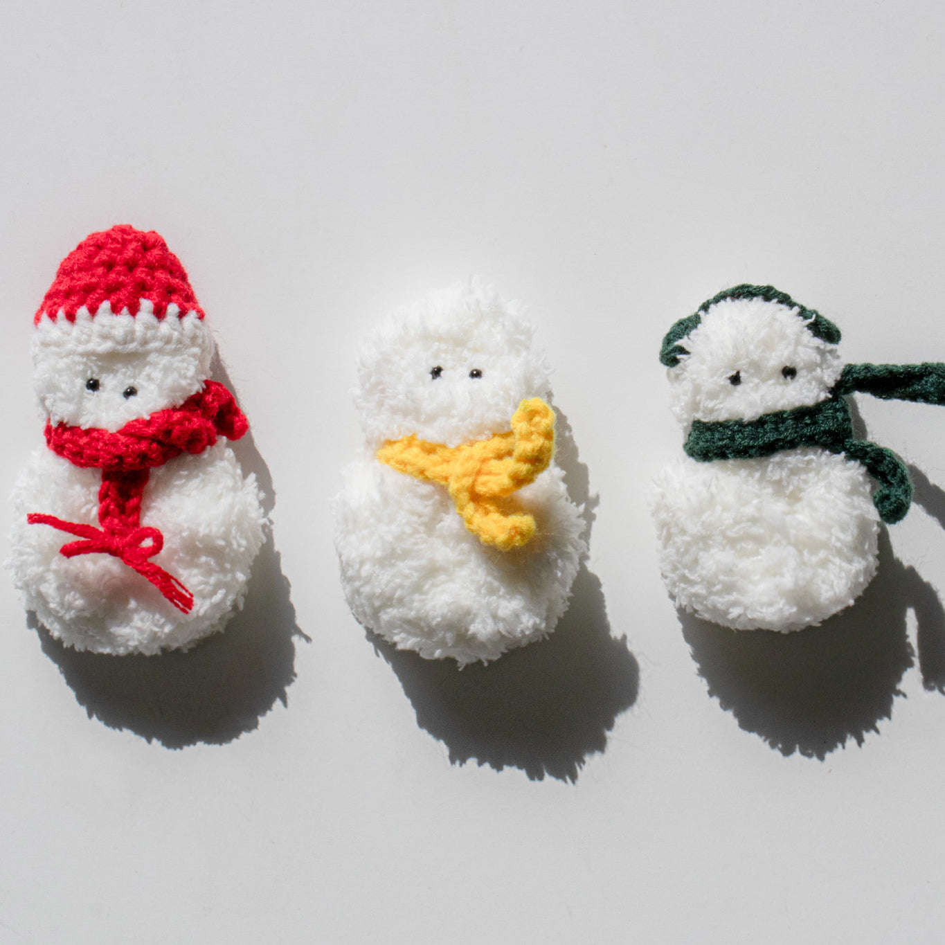 DIY パッケージ | Anywool Moru 雪だるまセット
