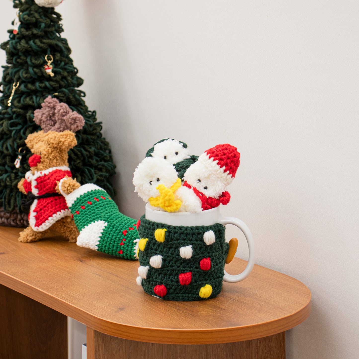 DIY パッケージ | Anywool Moru 雪だるまセット