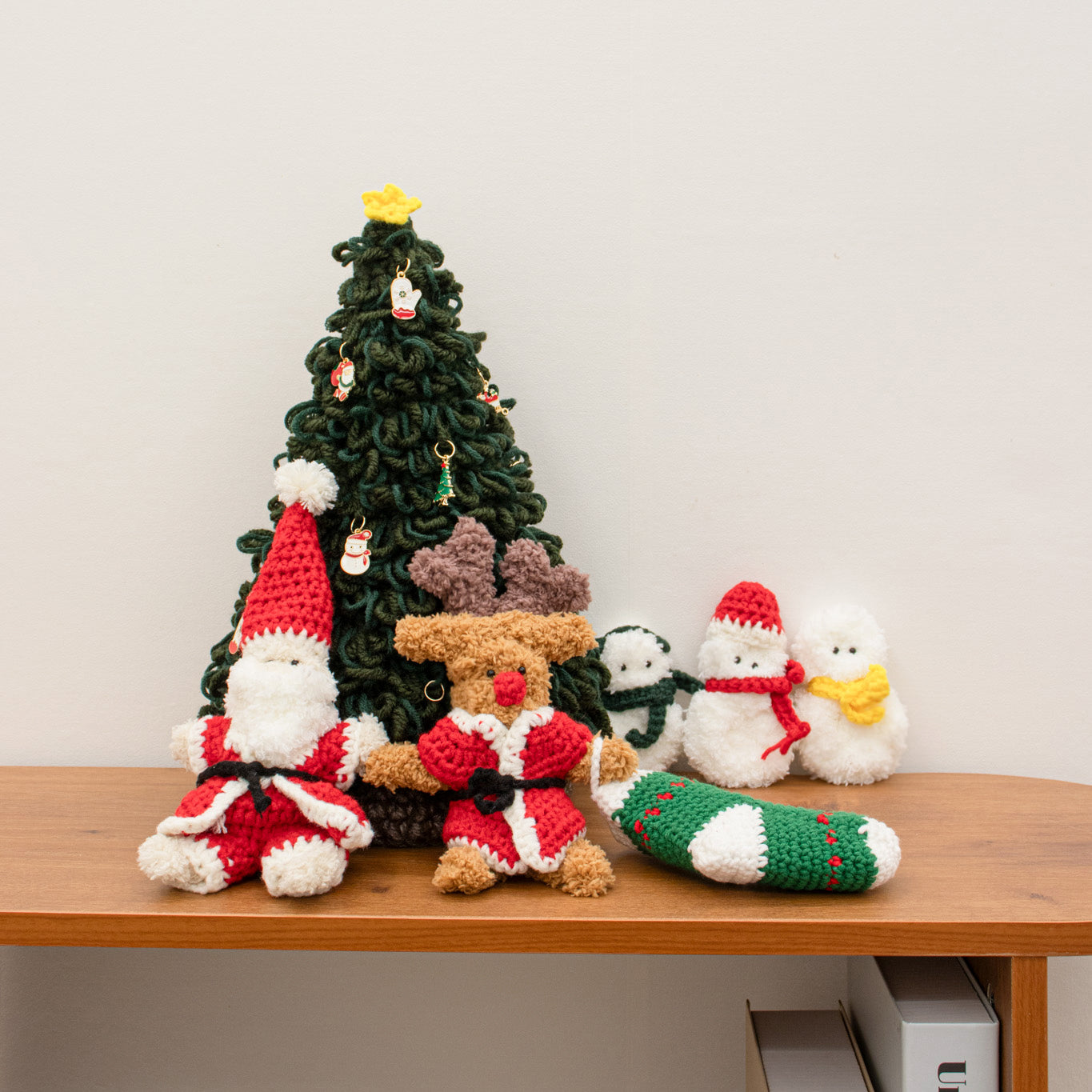 Santa and Rudolph Set | Pattern ONLY