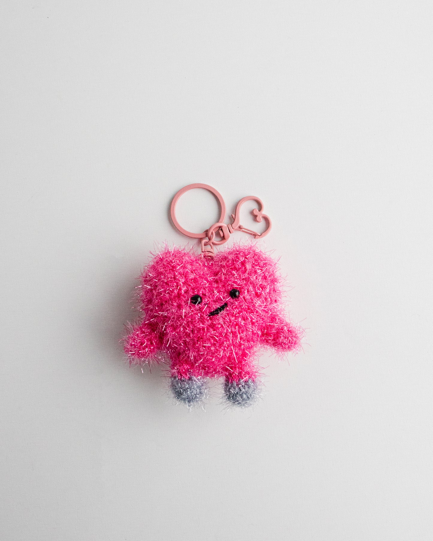 Heart Color Key Ring