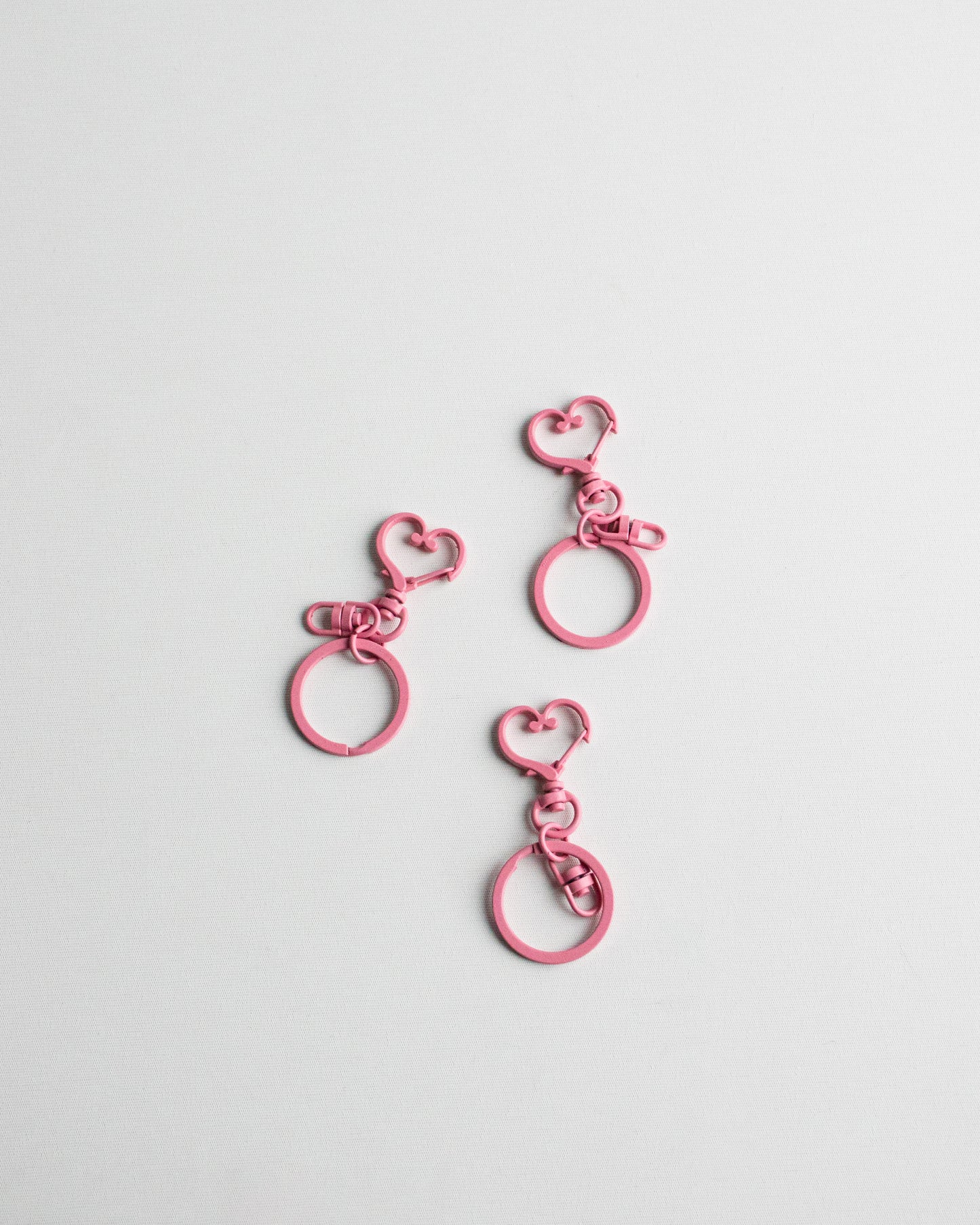Heart Color Key Ring