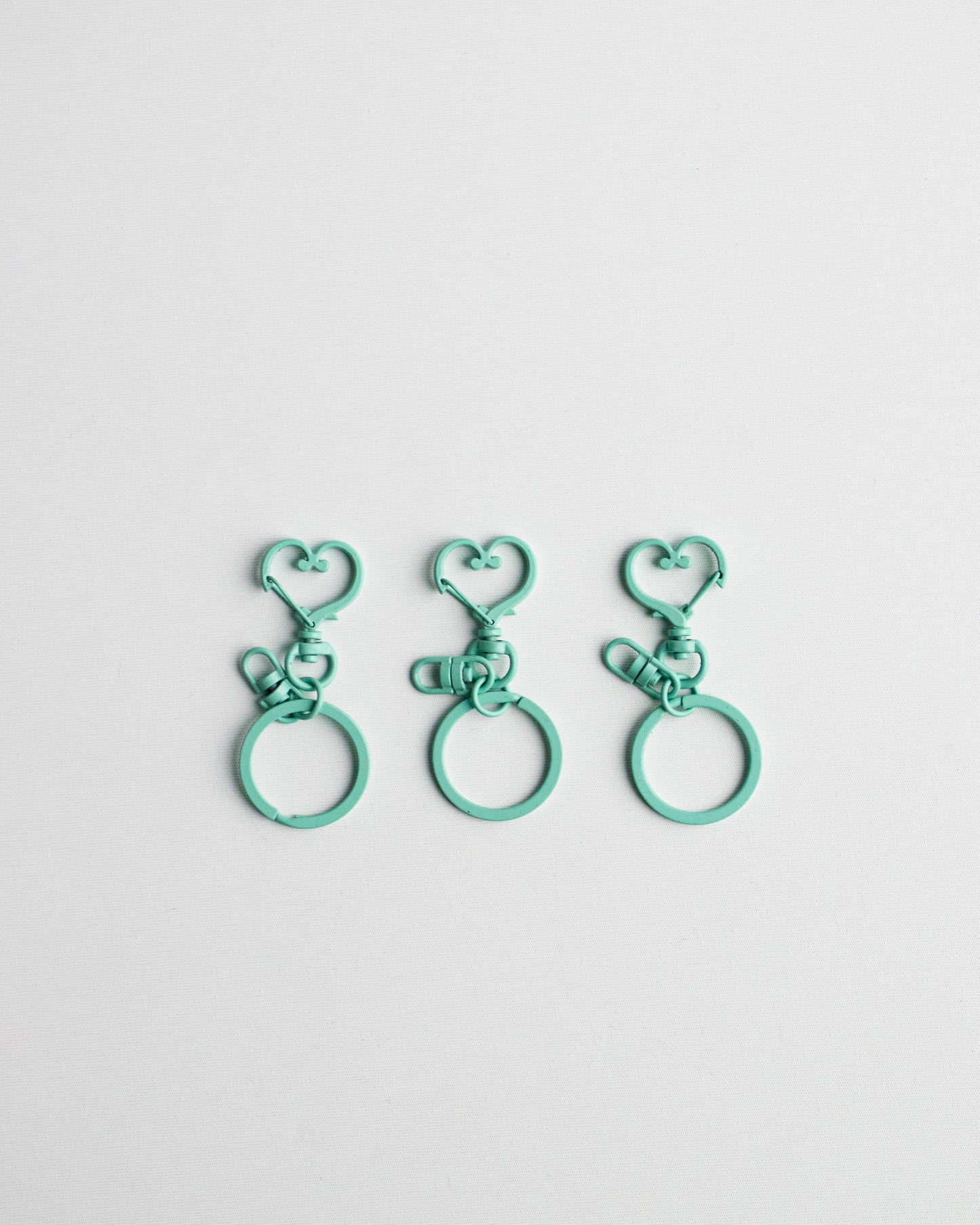 Heart Color Key Ring