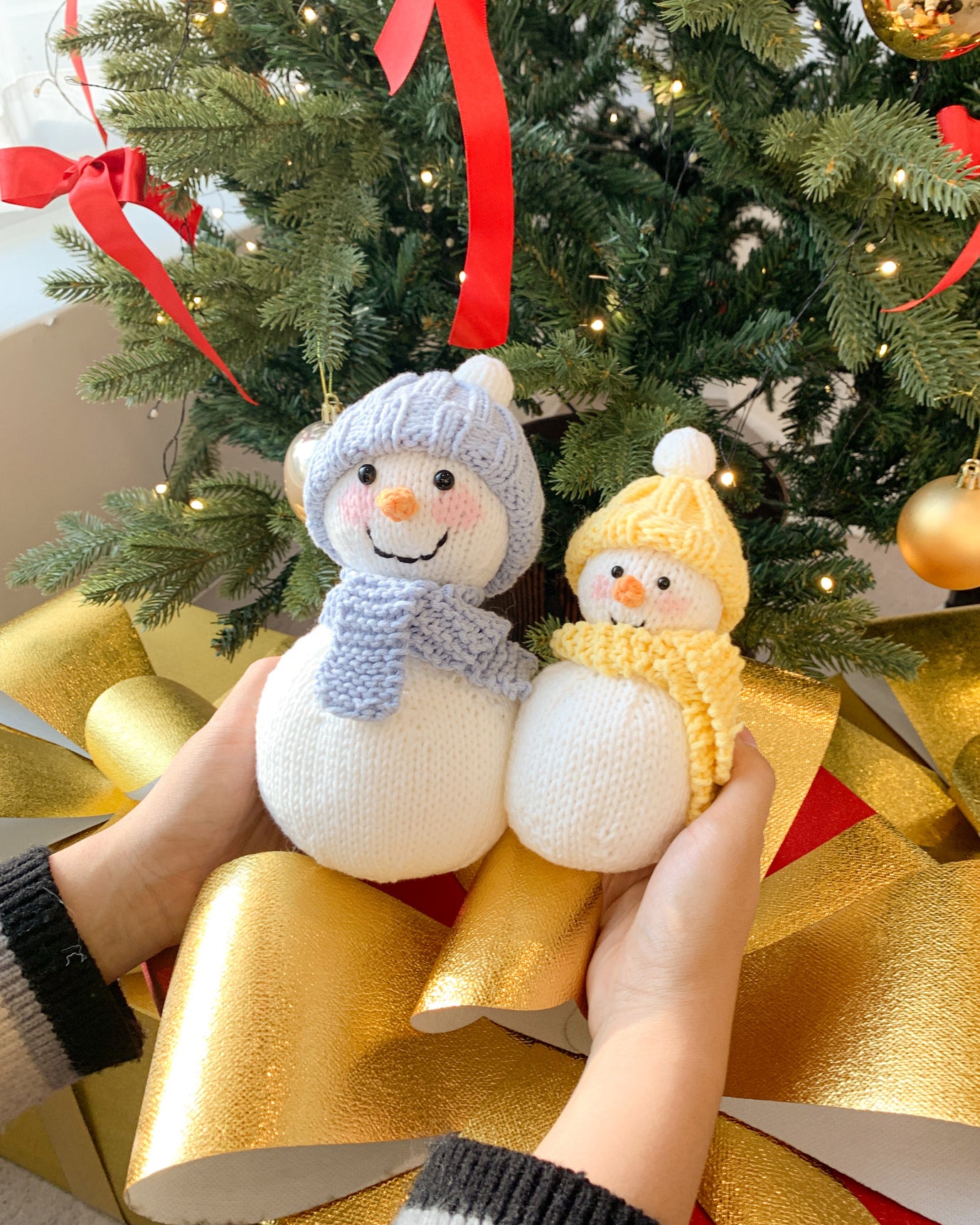 Happy Cotton Snowman | Pattern ONLY
