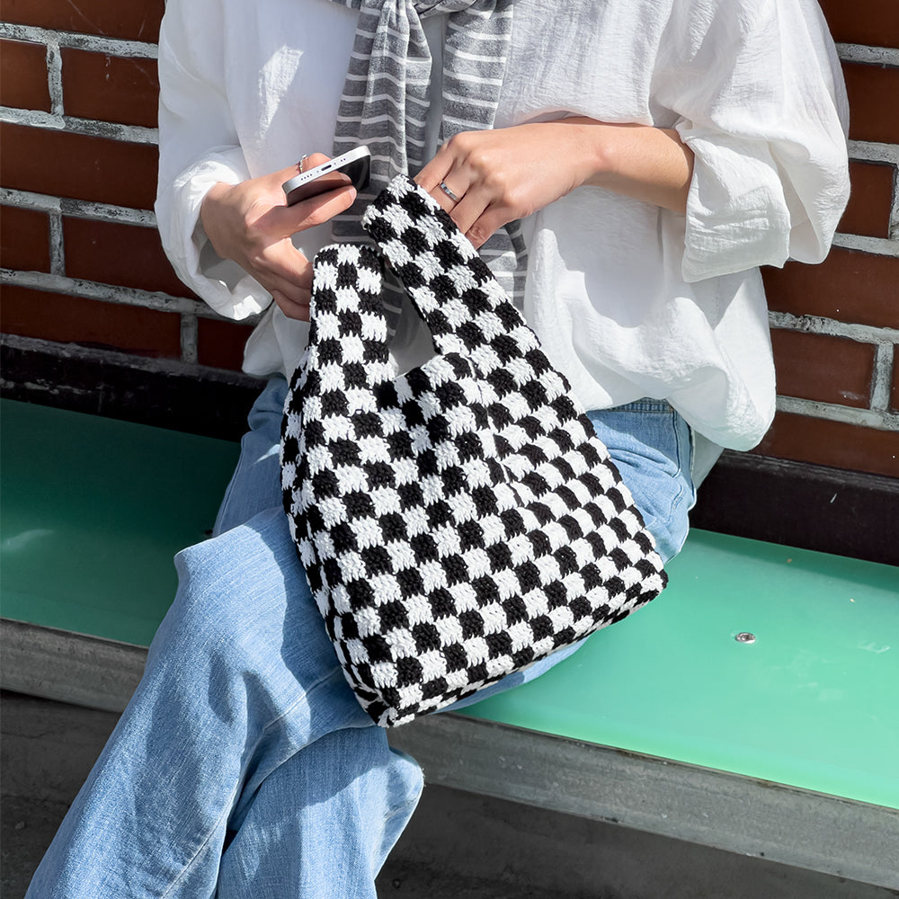 DIY Package | Any Cotton Check Tote Bag