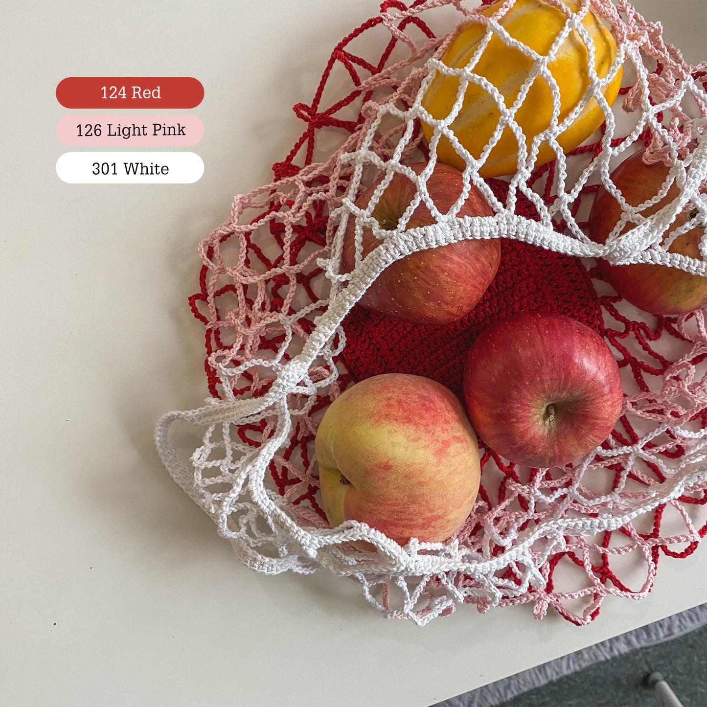 DIY パッケージ | シャブリチェック ネットポケットバッグ