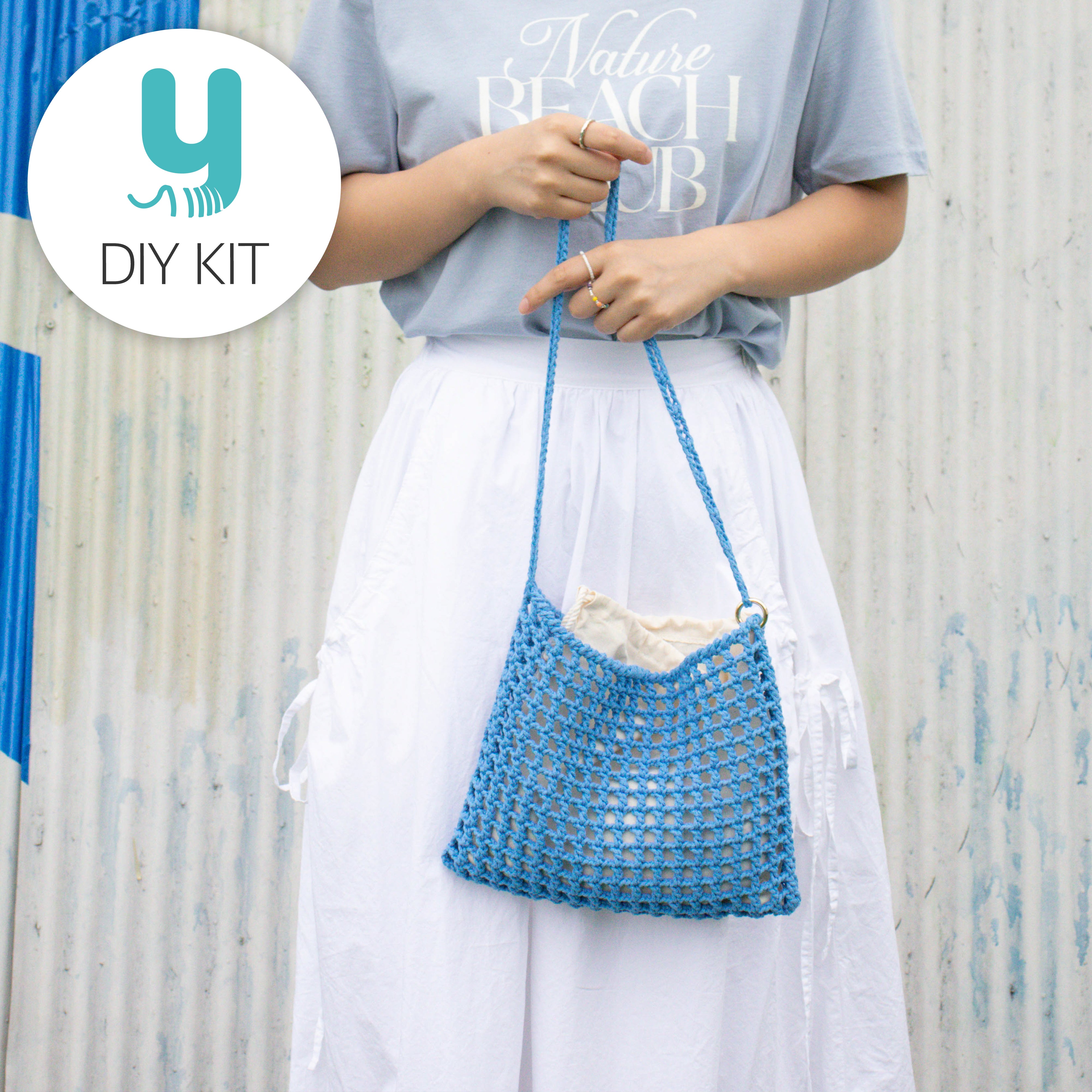 Jemilli Merci Bag  DIY Package - Yarn-a