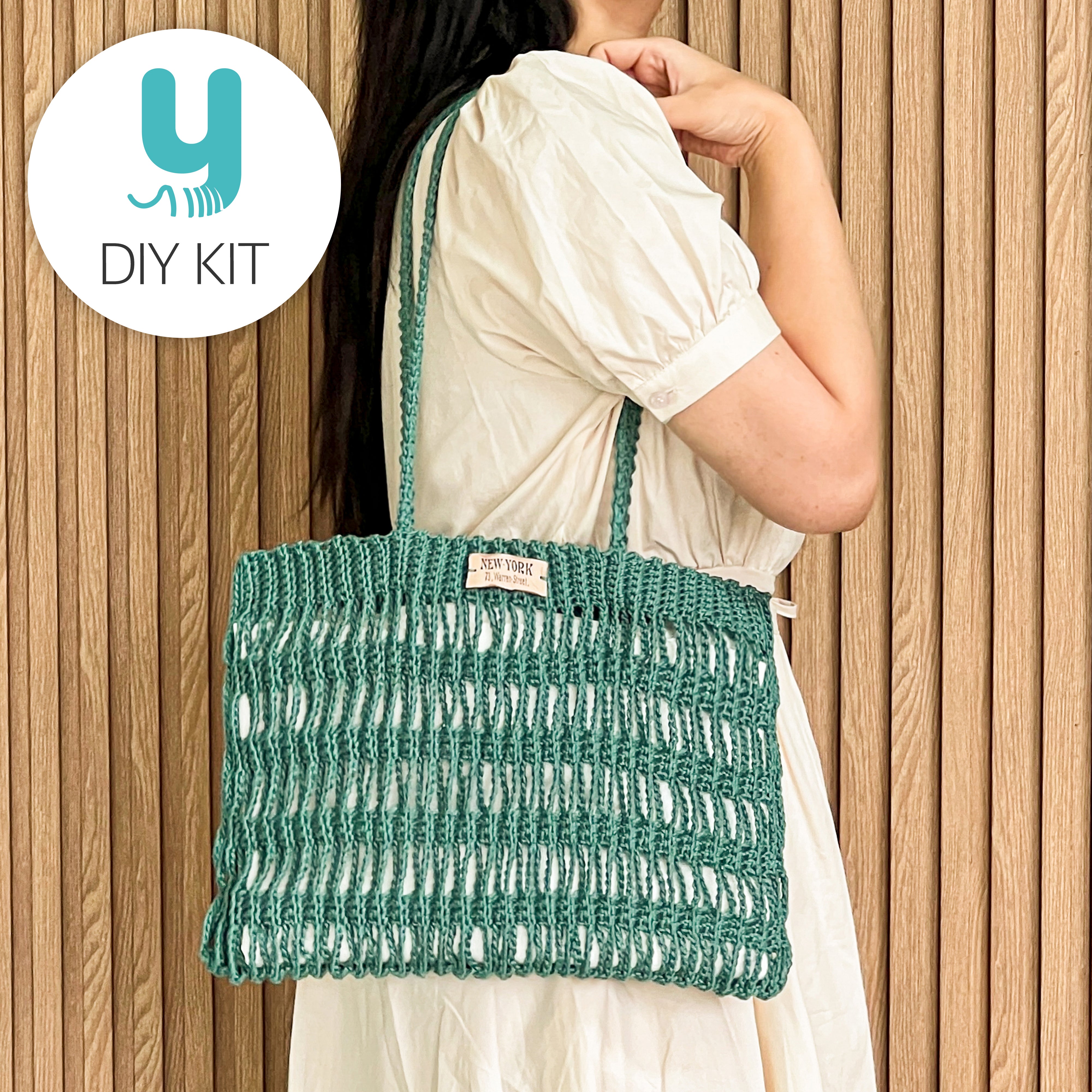 DIY : Crocheted Tote Bag