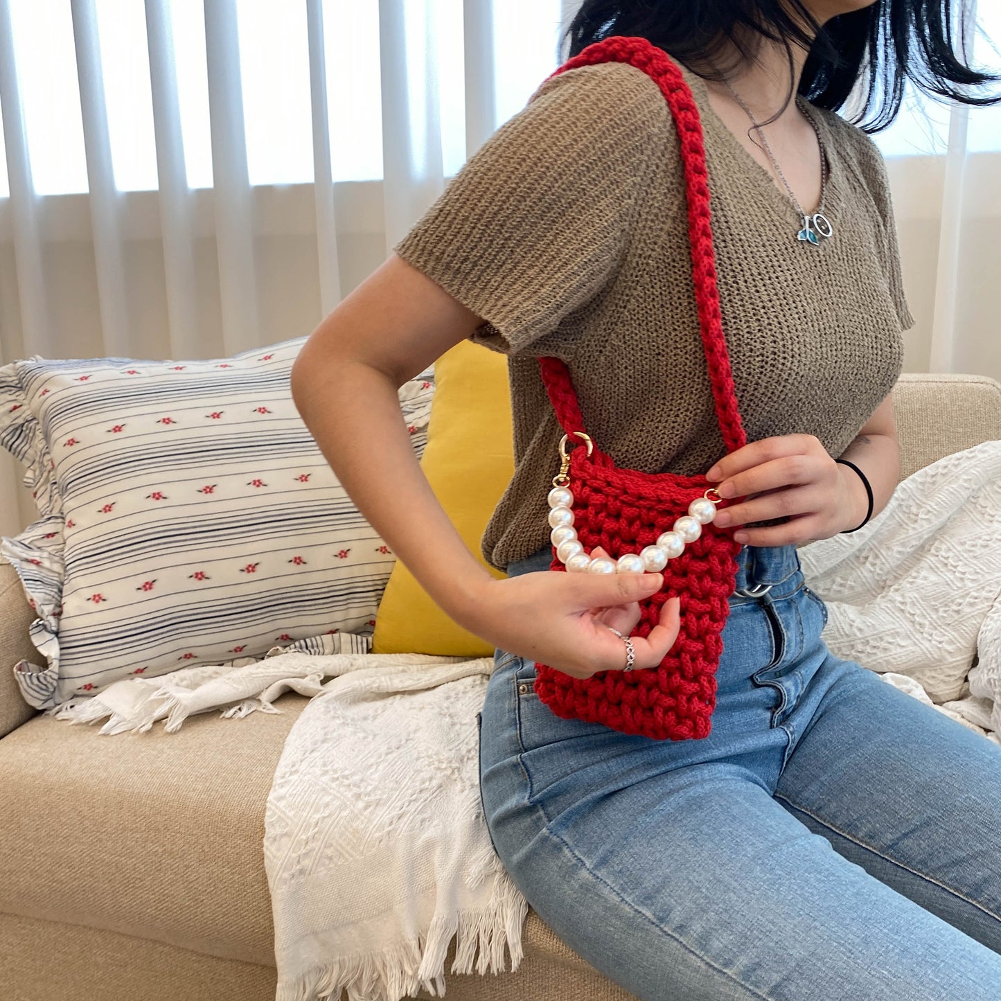 Jemilli Mellow Cell Phone Bag | Pattern ONLY