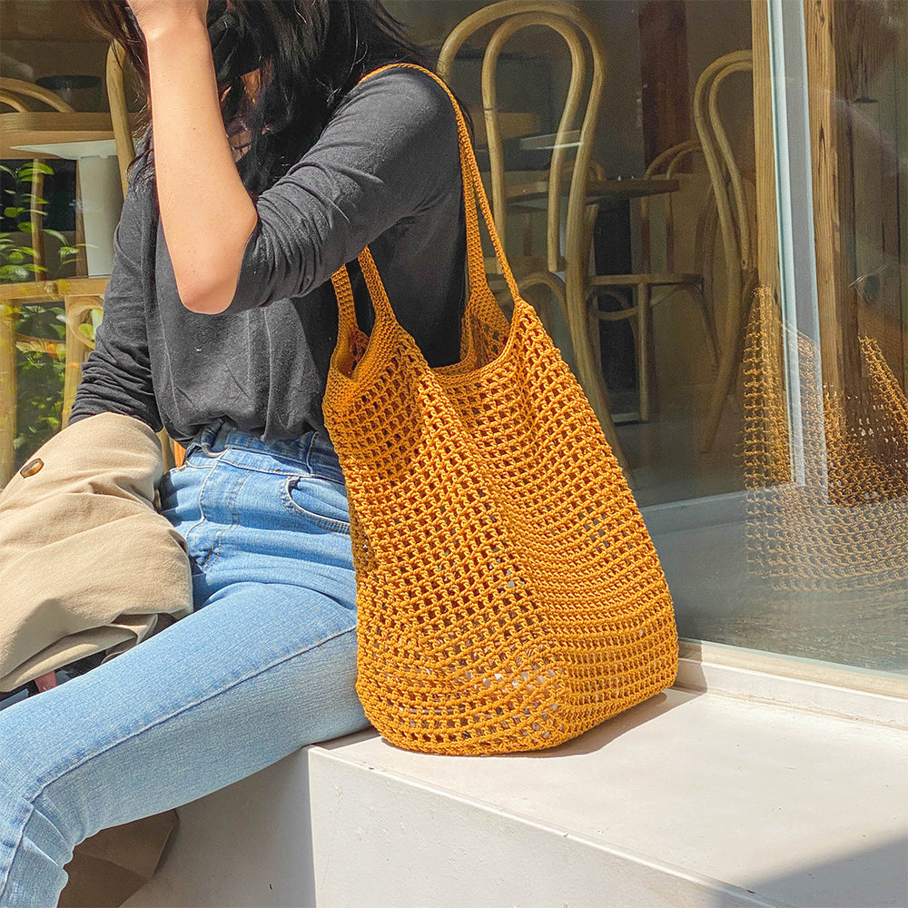 Olio Beach Net Bag | Pattern ONLY
