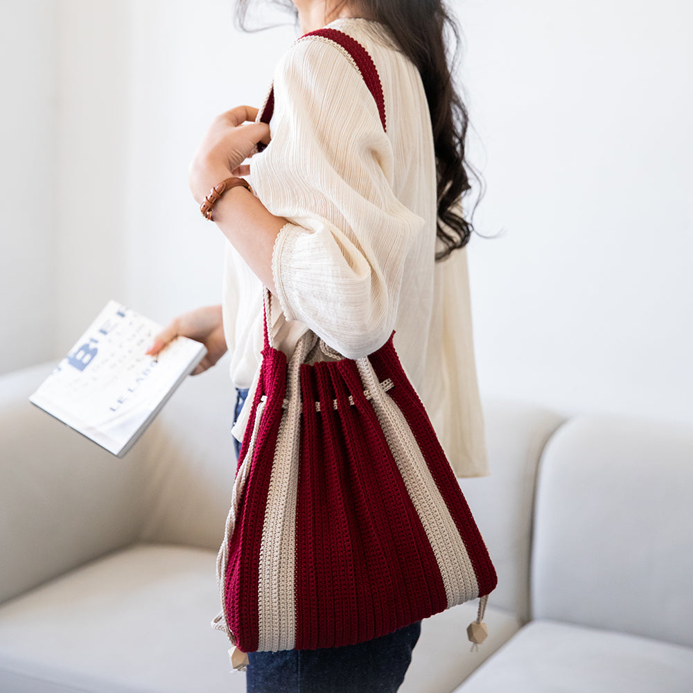Olio Pleated Bag | Pattern ONLY