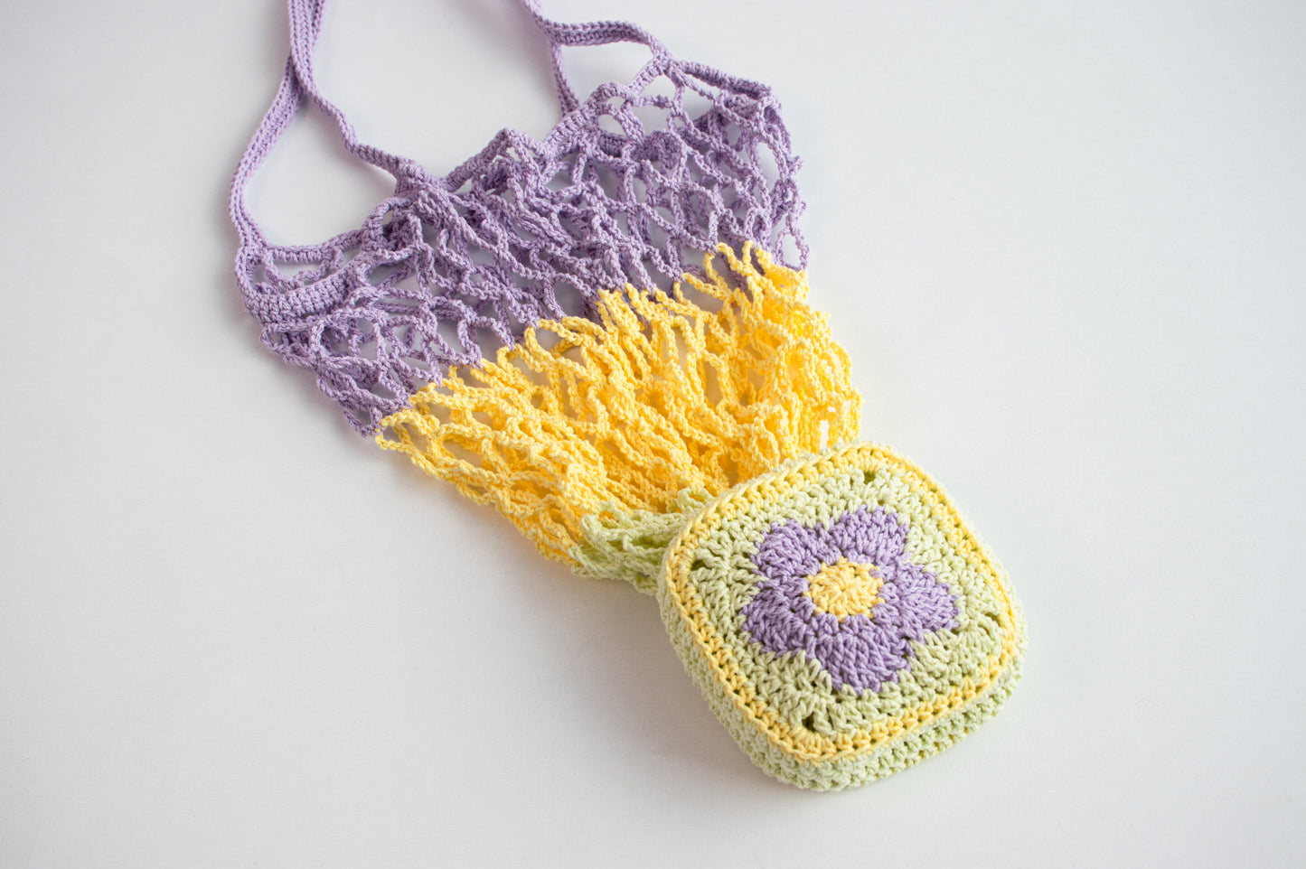 DIY Package | Chablis Check Net Flower Pocket Bag