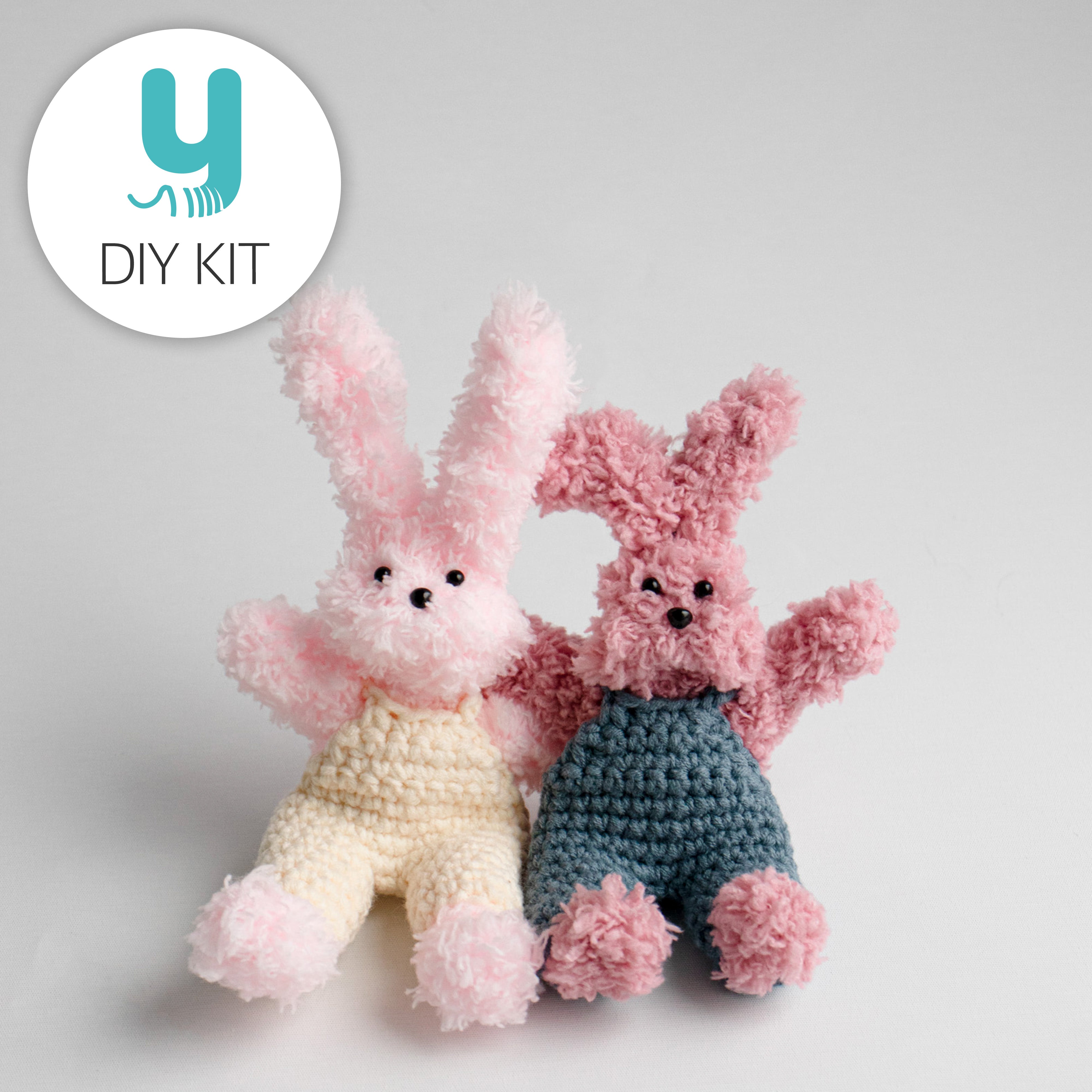 DIY Package | Bubbly Moru Rabbit Doll – Yarn-a
