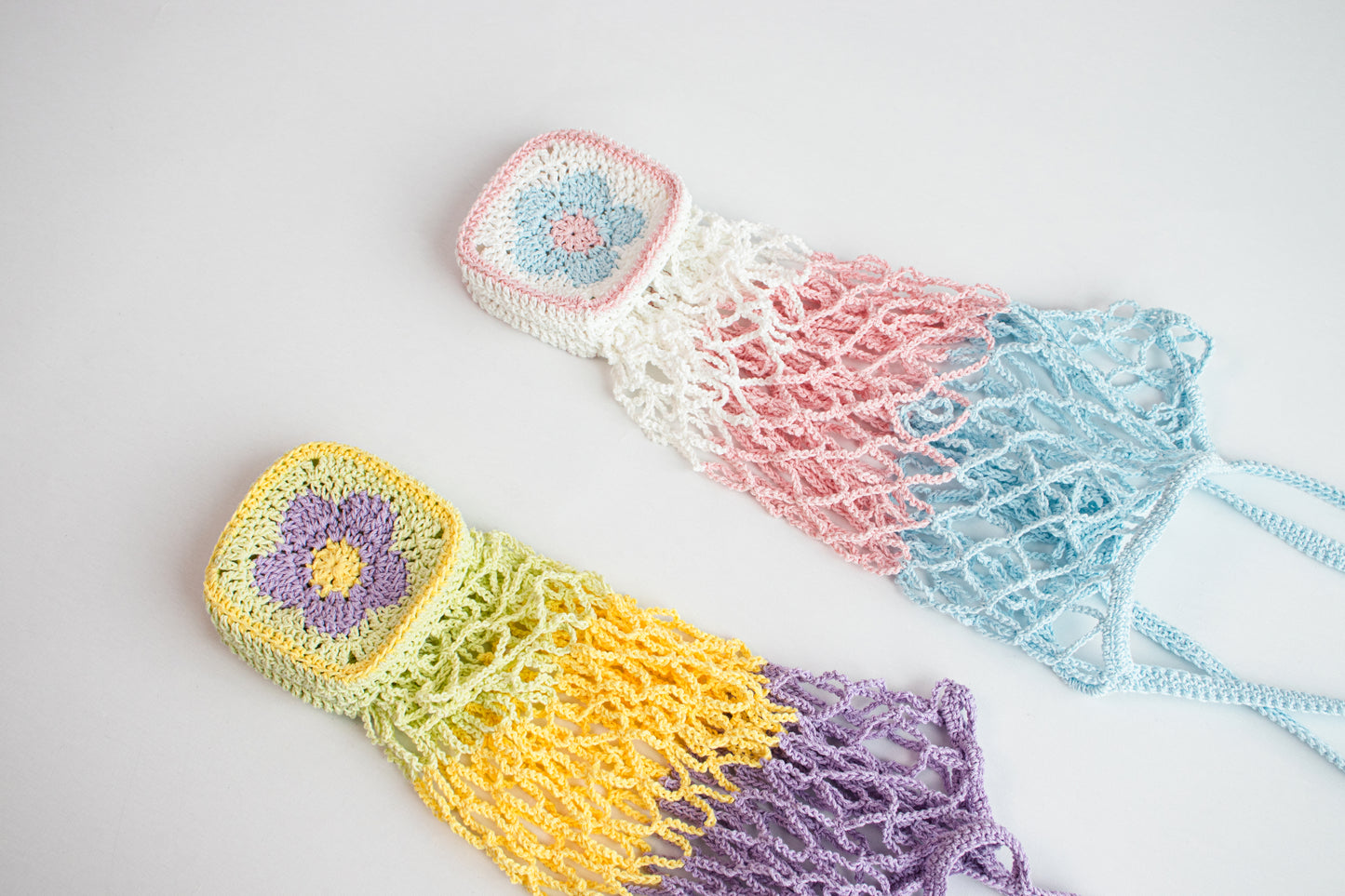 Chablis Check Net Flower Pocket Bag | Pattern ONLY