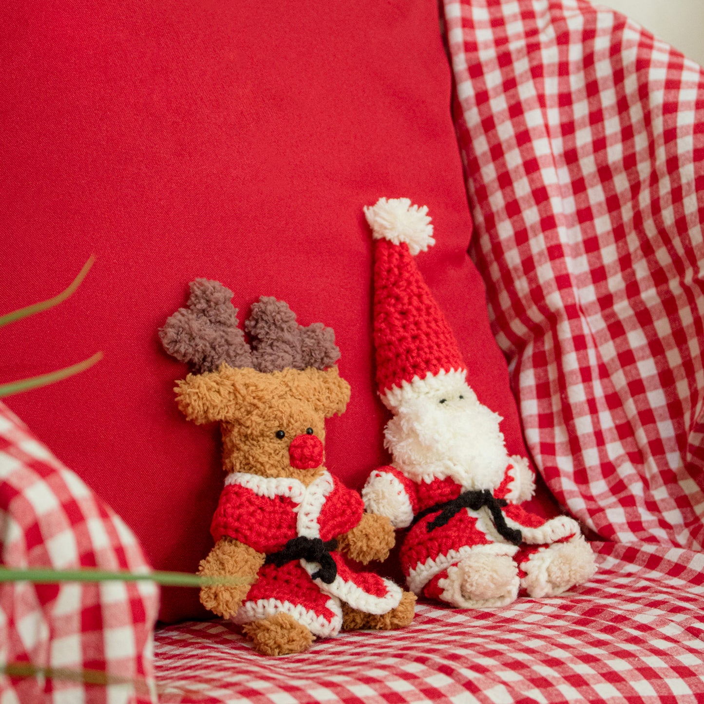 Santa and Rudolph Set | Pattern ONLY